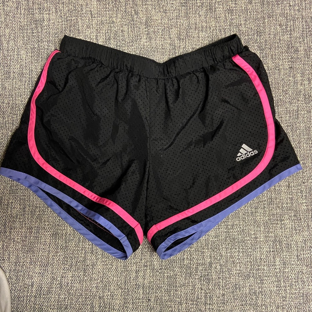 Girls Adidas Shorts - Black - size 10/12(M)